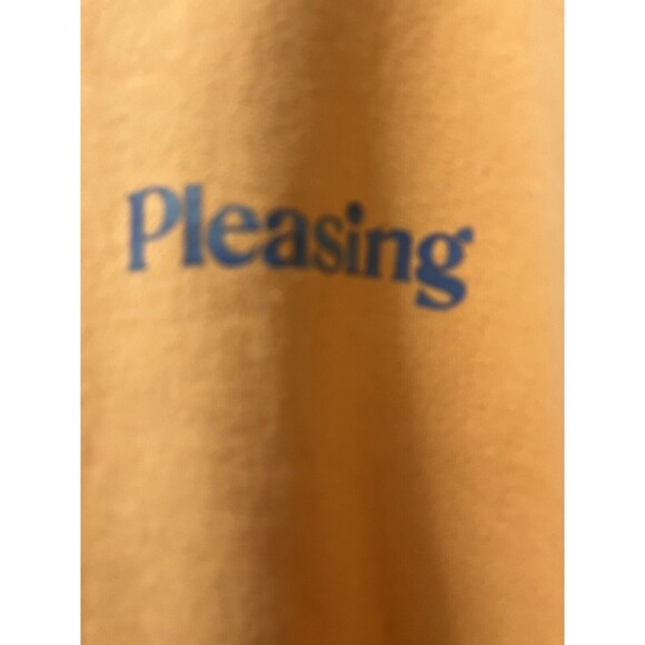 New Pleasing Harry Styles Sunset Orange S Hoodie Sweatshirt NWOT 2X - Picture 2 of 5